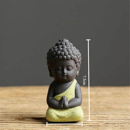 Purple Sand Meditation Buddha Statue - Tibetan Buddhist statue, view 7