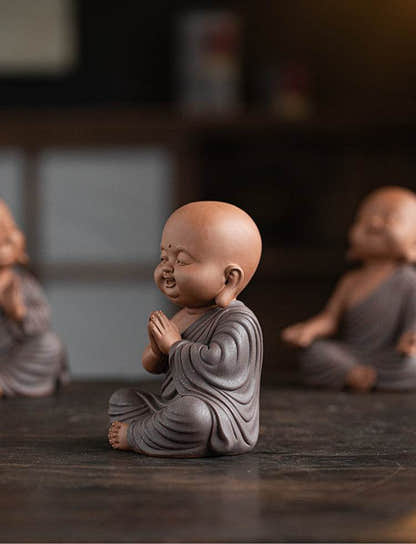 Purple Sand Meditation Buddha Statue - Tibetan Buddhist statue, view 18
