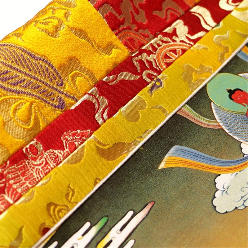 The Sa skya School's Five Forefathers - Tibetan thangka painting, view 10
