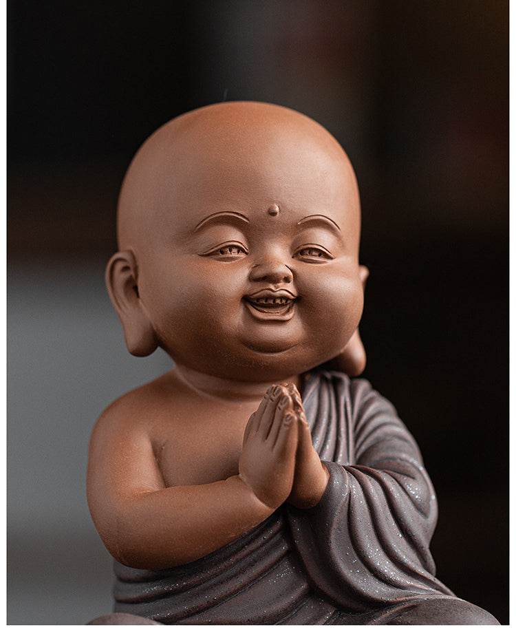 Purple Sand Meditation Buddha Statue - Tibetan Buddhist statue, view 10