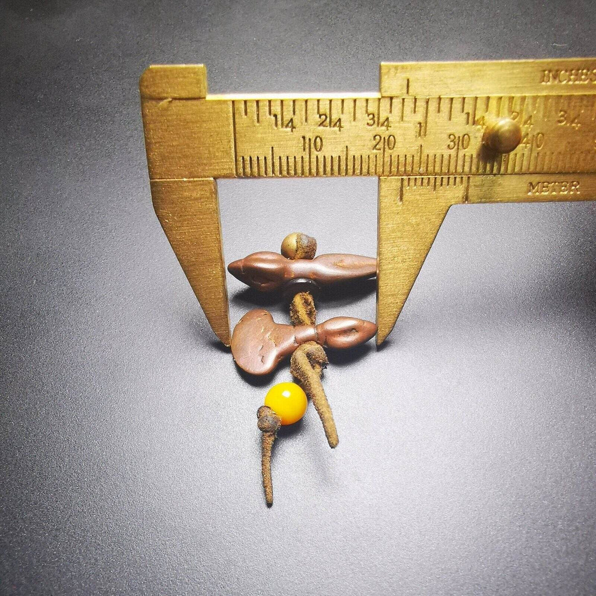 Amulet,Mini Kartika knife of the dakinis and Kila Dorje Phurba - Tibetan Buddhist amulet, view 8