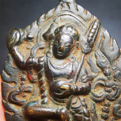 Statue,Troma Nagmo,krodikali - Tibetan Buddhist statue, view 6