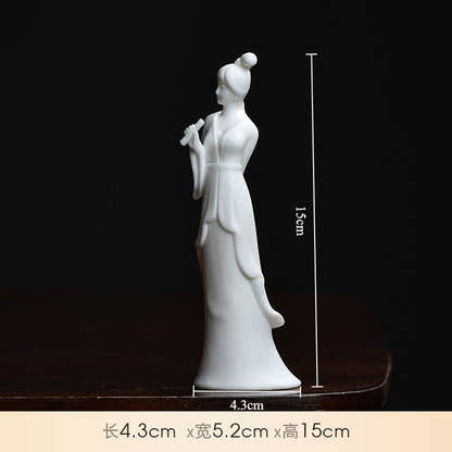 Ceramic Ornaments - Tibetan Buddhist statue, view 5