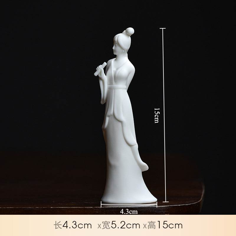 Ceramic Ornaments - Tibetan Buddhist statue, view 5