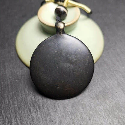 Calendar Amulet Sipaho Badge - Melong Mirror,43mm - Tibetan Buddhist amulet, view 8