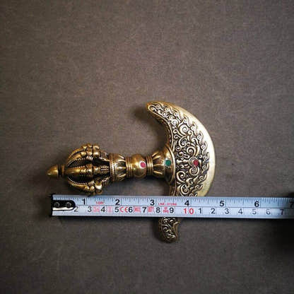 Kartika knife of the Dakinis - Tibetan Buddhist art, view 8