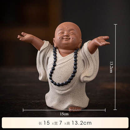 Purple Sand Buddha Statue - Tibetan Buddhist statue, view 7