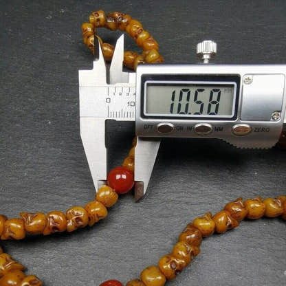 Yak Bone Kapala Mala,Prayer Beads - Tibetan Buddhist mala beads, view 7