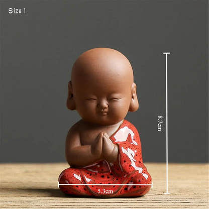 Purple Sand Shakyamuni,Avalokiteshvara,Ksitigarba Buddha Statues - Tibetan Buddhist statue, view 5