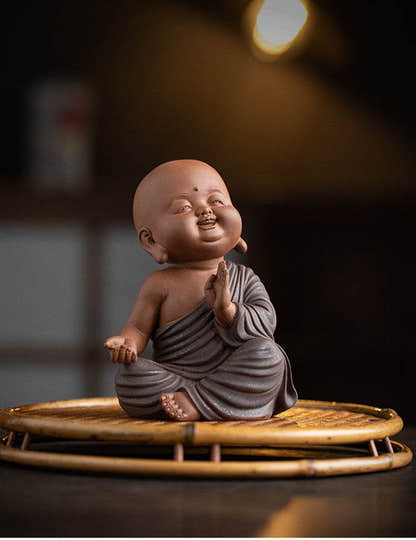 Purple Sand Meditation Buddha Statue - Tibetan Buddhist statue, view 12