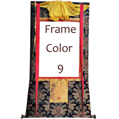 Customized Thangka Frame Service - Tibetan thangka painting, size reference