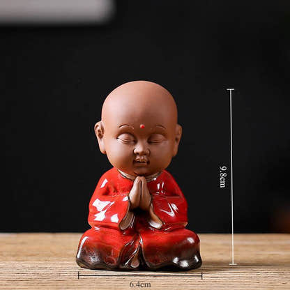 Purple Sand Meditation Buddha Statue - Tibetan Buddhist statue, view 6