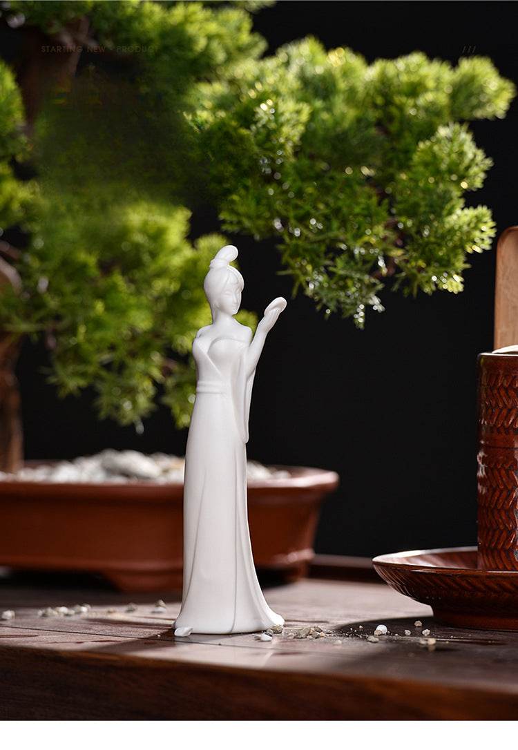 Ceramic Ornaments - Tibetan Buddhist statue, view 11