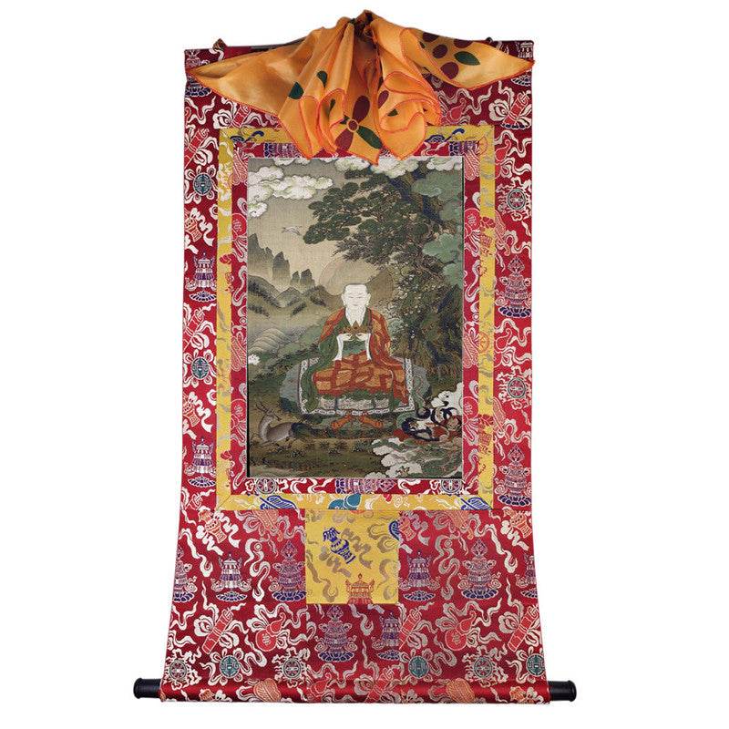 Amitabha Buddha Image - Tibetan thangka painting, view 7