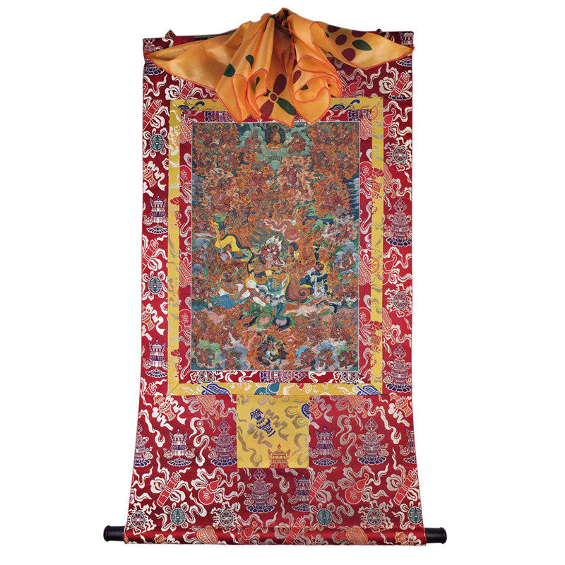 Begtse Chen \ Chamsing Image - Tibetan thangka painting, view 7