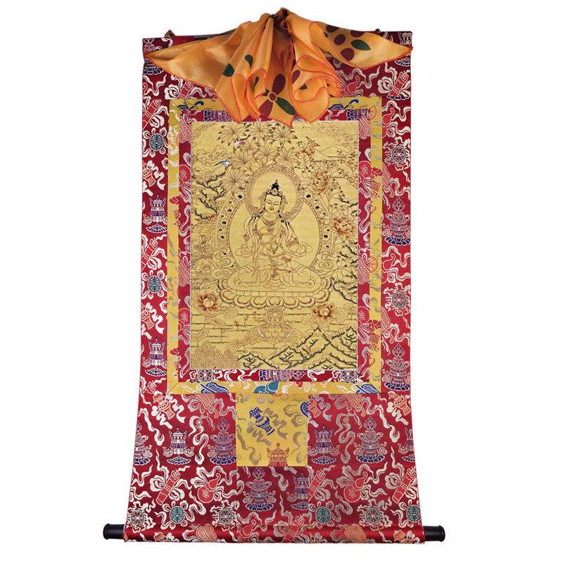 Vajrasatva Image - Tibetan thangka painting, view 7