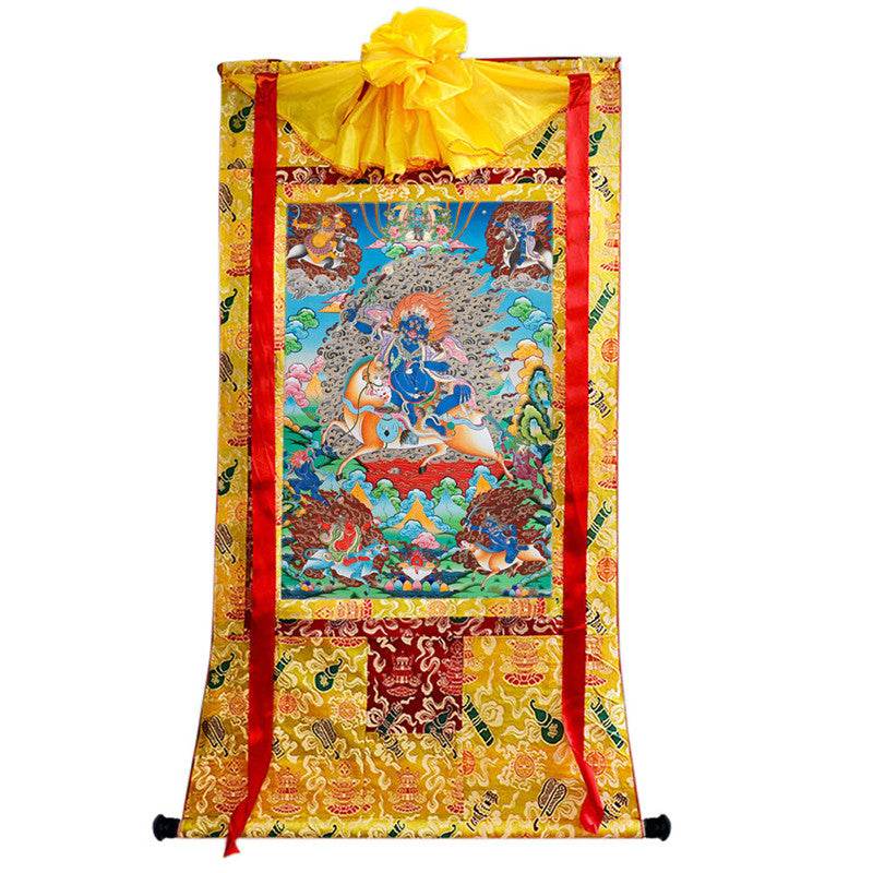 Palden Lhamo / Magzor Gyalmo / Shri Devi Image - Tibetan thangka painting, view 8