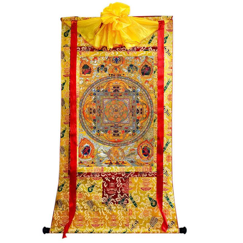 Mandala Image - Tibetan thangka painting, view 8