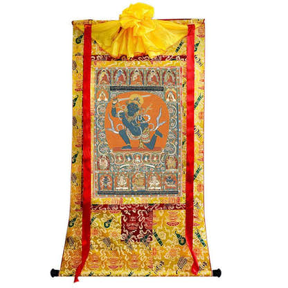 Acala Image - Tibetan thangka painting, view 8
