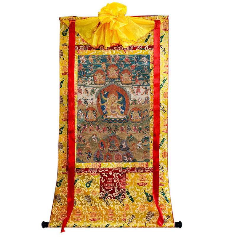 Vajrakilaya Image - Tibetan thangka painting, view 8