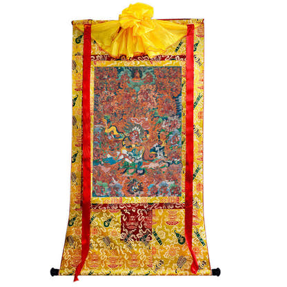 Begtse Chen \ Chamsing Image - Tibetan thangka painting, view 8