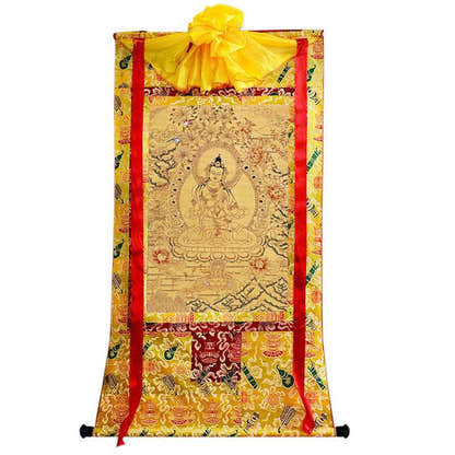 Vajrasatva Image - Tibetan thangka painting, view 8
