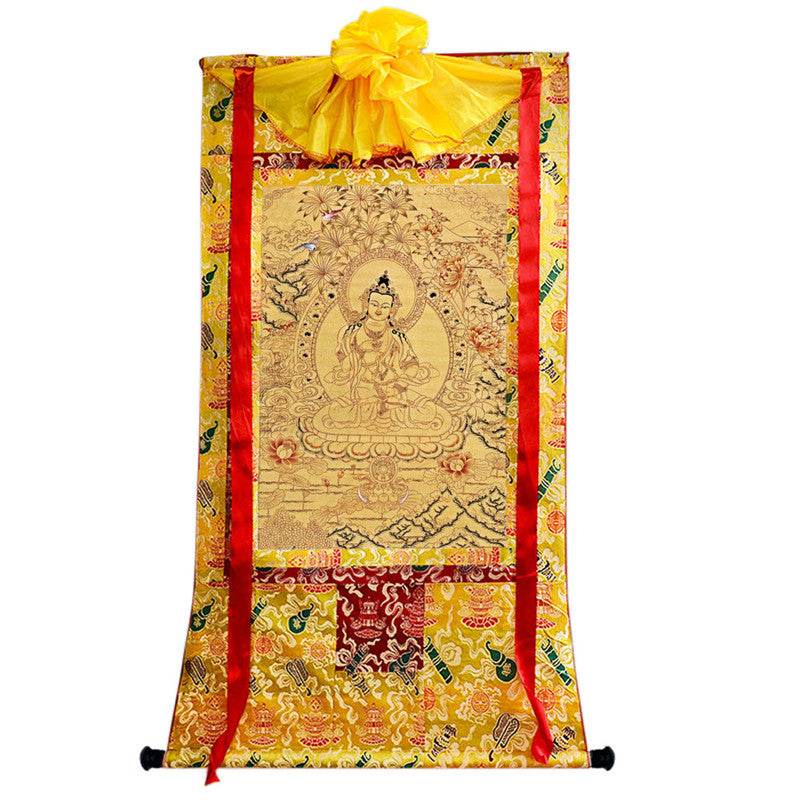 Vajrasatva Image - Tibetan thangka painting, view 8