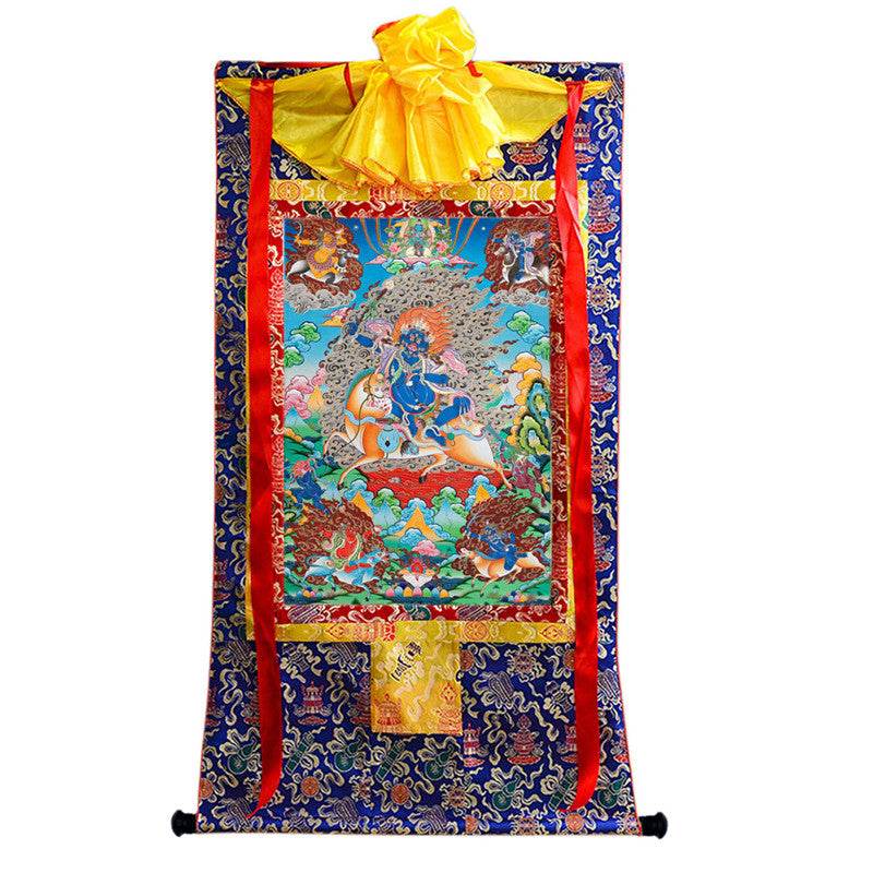 Palden Lhamo / Magzor Gyalmo / Shri Devi Image - Tibetan thangka painting, view 9