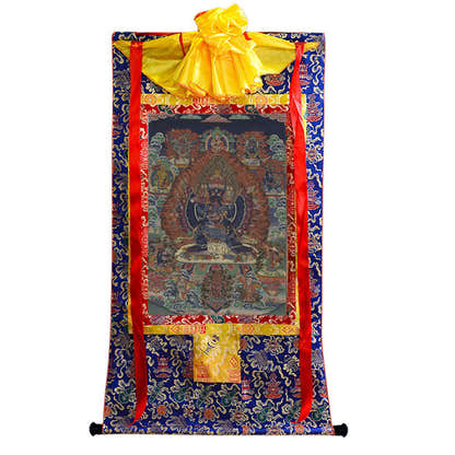 Yamantaka \ Vajrabhairava Image - Tibetan thangka painting, view 9