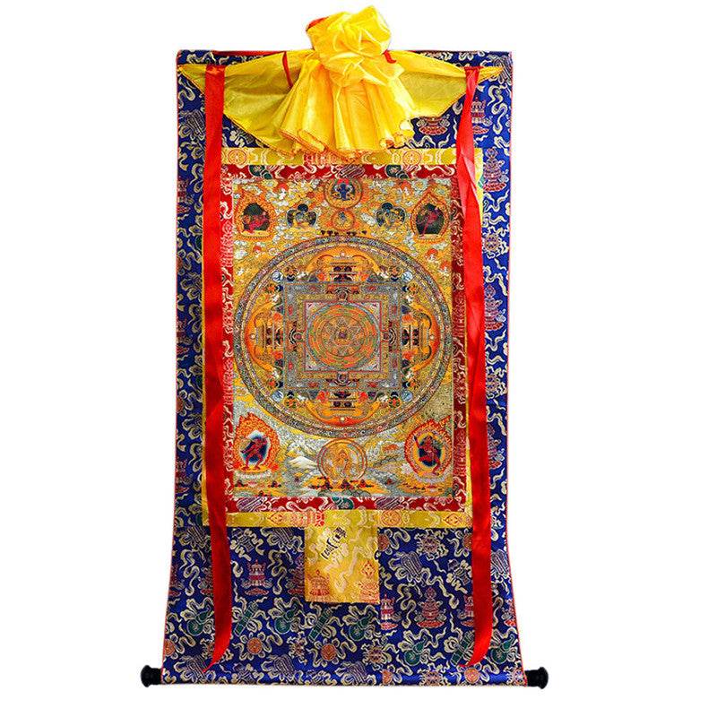 Mandala Image - Tibetan thangka painting, view 9