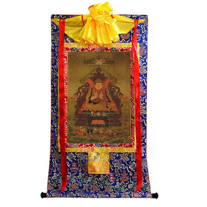 Tenth Shamarpa,Mipam Chodrup Gyatso Image - Tibetan thangka painting, view 9