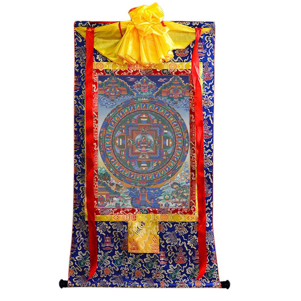 Shakyamuni Mandala Thangka - Tibetan thangka painting, view 4
