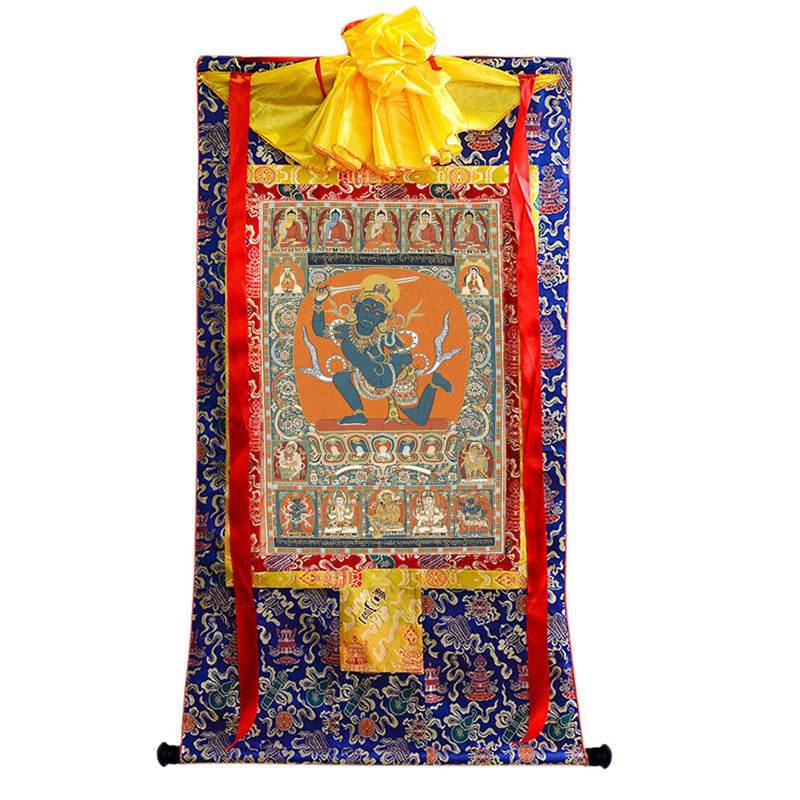 Acala Image - Tibetan thangka painting, view 9
