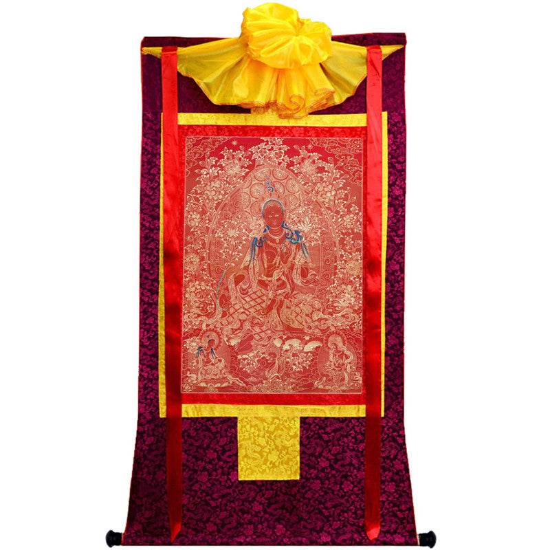 Green Tara Image - Tibetan thangka painting, view 10
