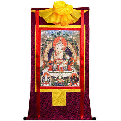 Vajrasatva Image - Tibetan thangka painting, view 10