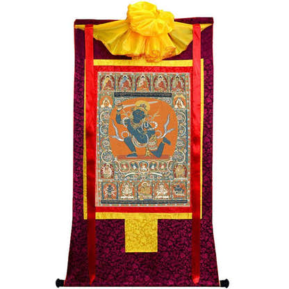 Acala Image - Tibetan thangka painting, view 10