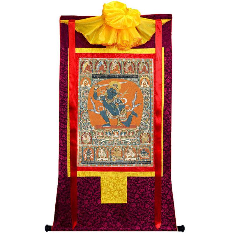 Acala Image - Tibetan thangka painting, view 10