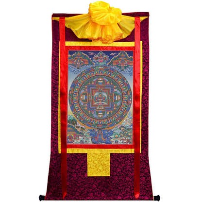 Shakyamuni Image - Tibetan thangka painting, view 10