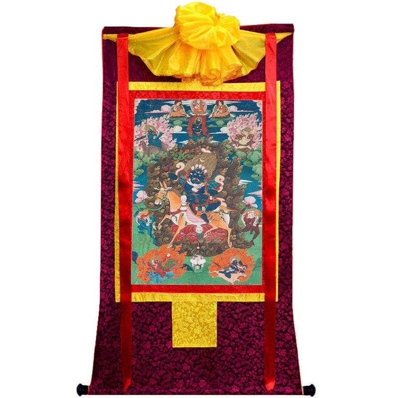 Palden Lhamo / Magzor Gyalmo / Shri Devi Image - Tibetan thangka painting, view 10