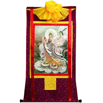 Avalokitesvara Image - Tibetan thangka painting, view 10
