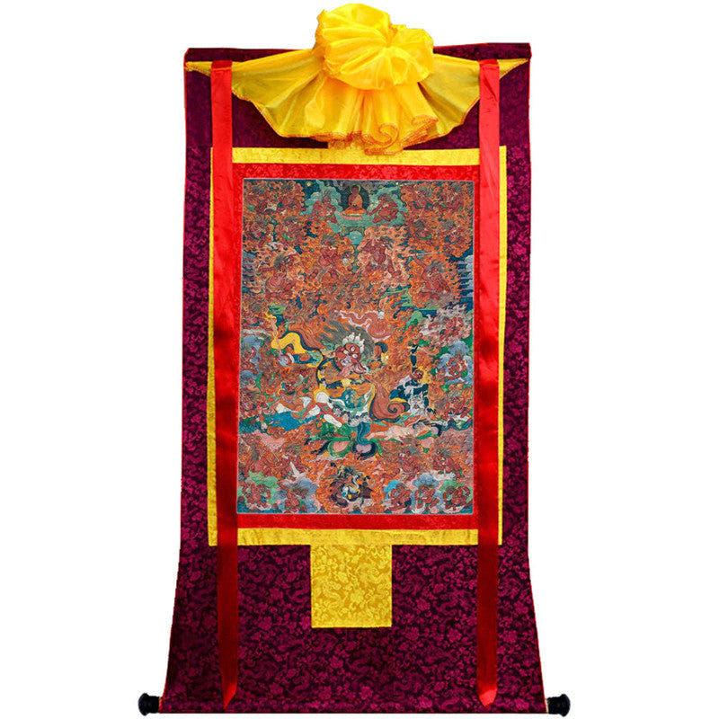 Begtse Chen \ Chamsing Image - Tibetan thangka painting, view 10