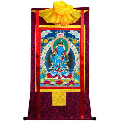 Vajrasatva Image - Tibetan thangka painting, view 10
