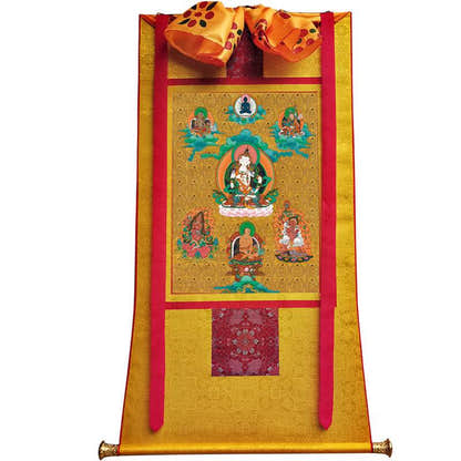 Vajrasatva Image - Tibetan thangka painting, view 11