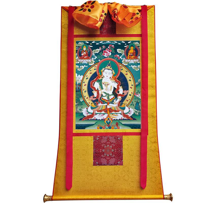 Vajrasatva Image - Tibetan thangka painting, view 11