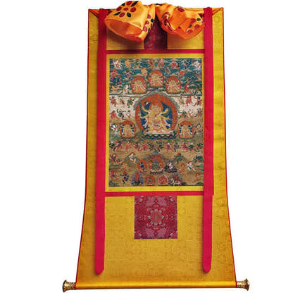Vajrakilaya - Dorje Phurba - 16th Century Old Version - Tibetan thangka painting, view 6