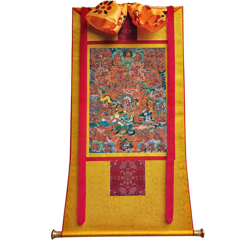 Begtse Chen \ Chamsing Image - Tibetan thangka painting, view 11