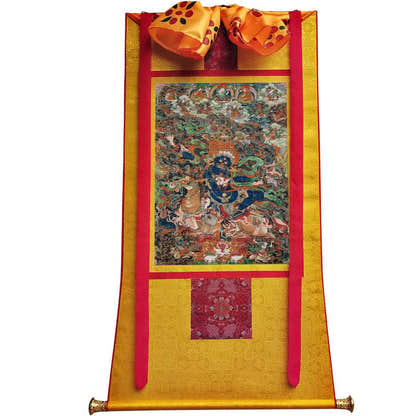 Palden Lhamo / Magzor Gyalmo - 18th Century - Tibetan thangka painting, view 6