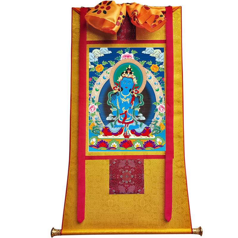 Vajrasatva Image - Tibetan thangka painting, view 11