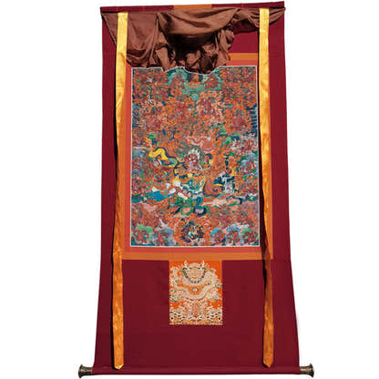 Begtse Chen \ Chamsing Image - Tibetan thangka painting, view 12