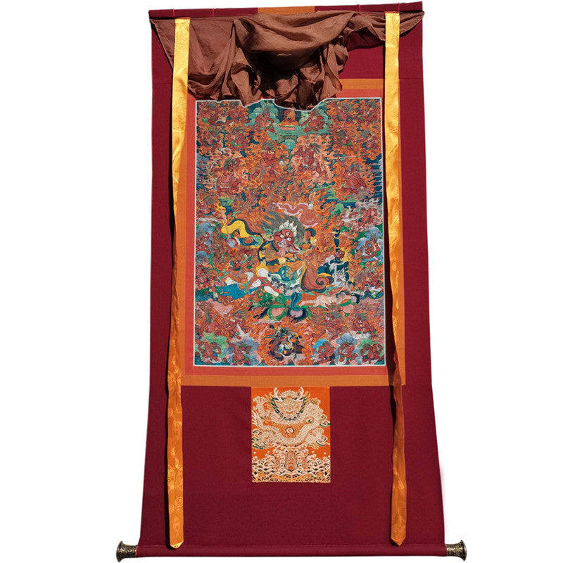 Begtse Chen \ Chamsing Image - Tibetan thangka painting, view 12
